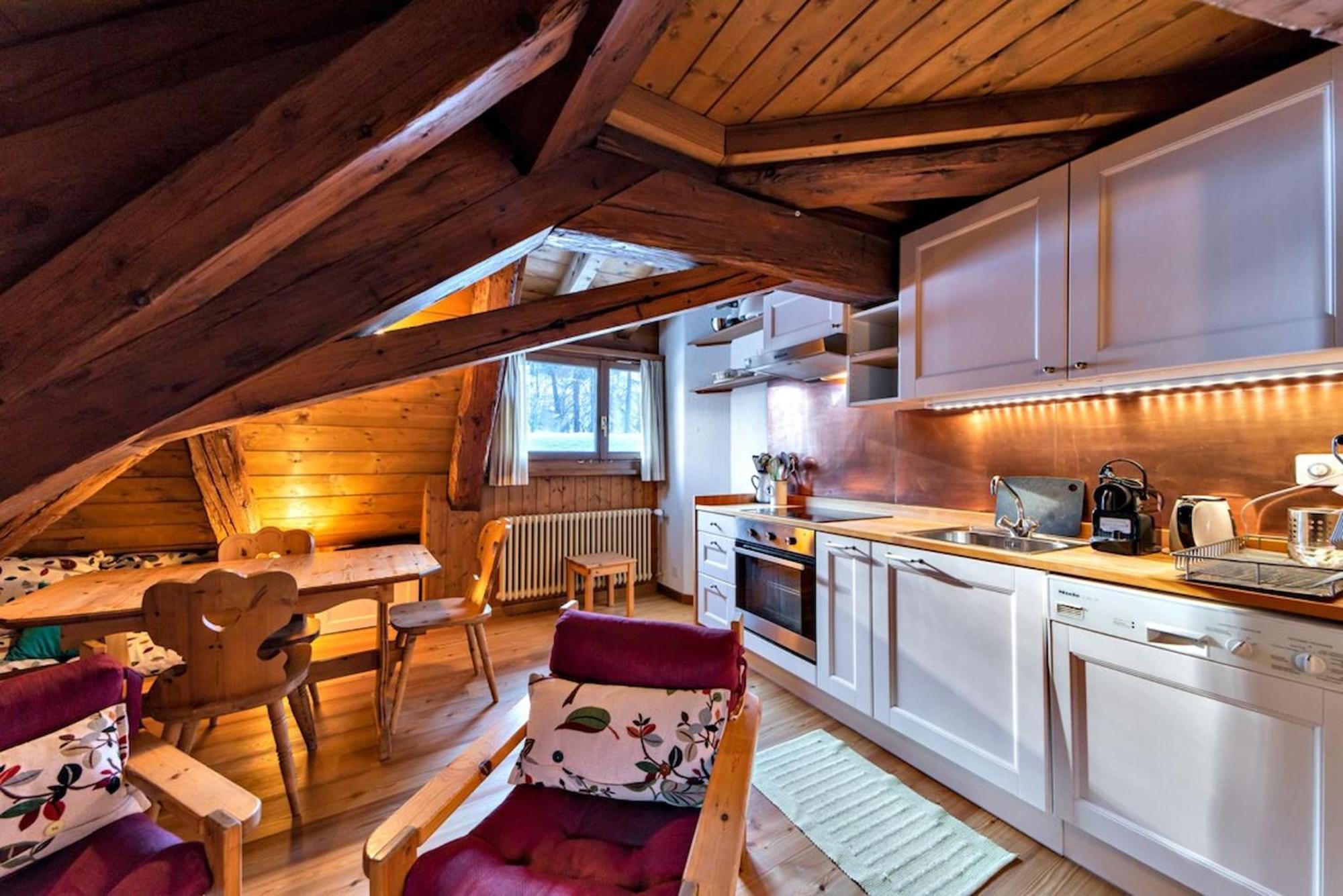 Appartement Chesa La Cuntainta - Sils-Maria Extérieur photo